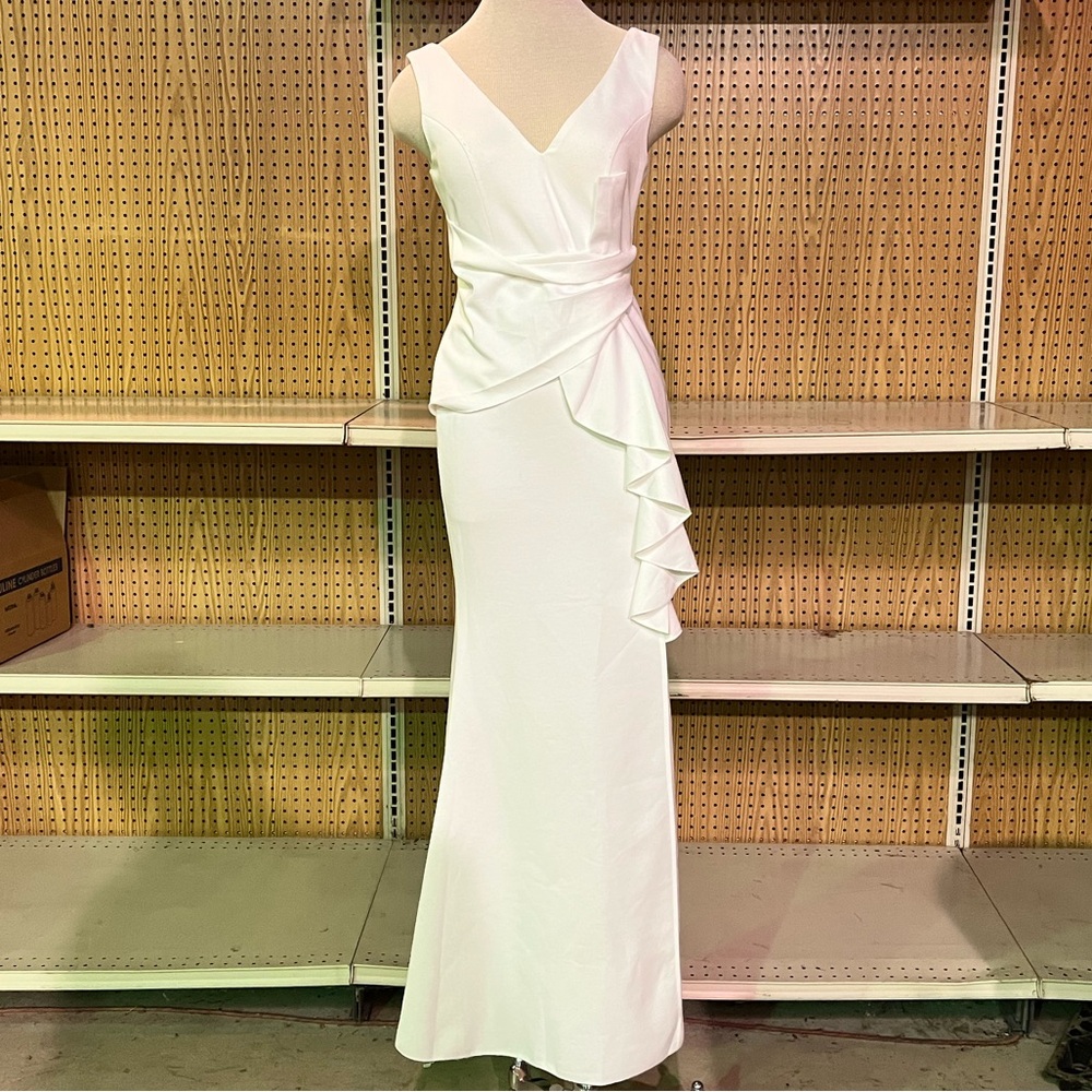 White Fitted Dress